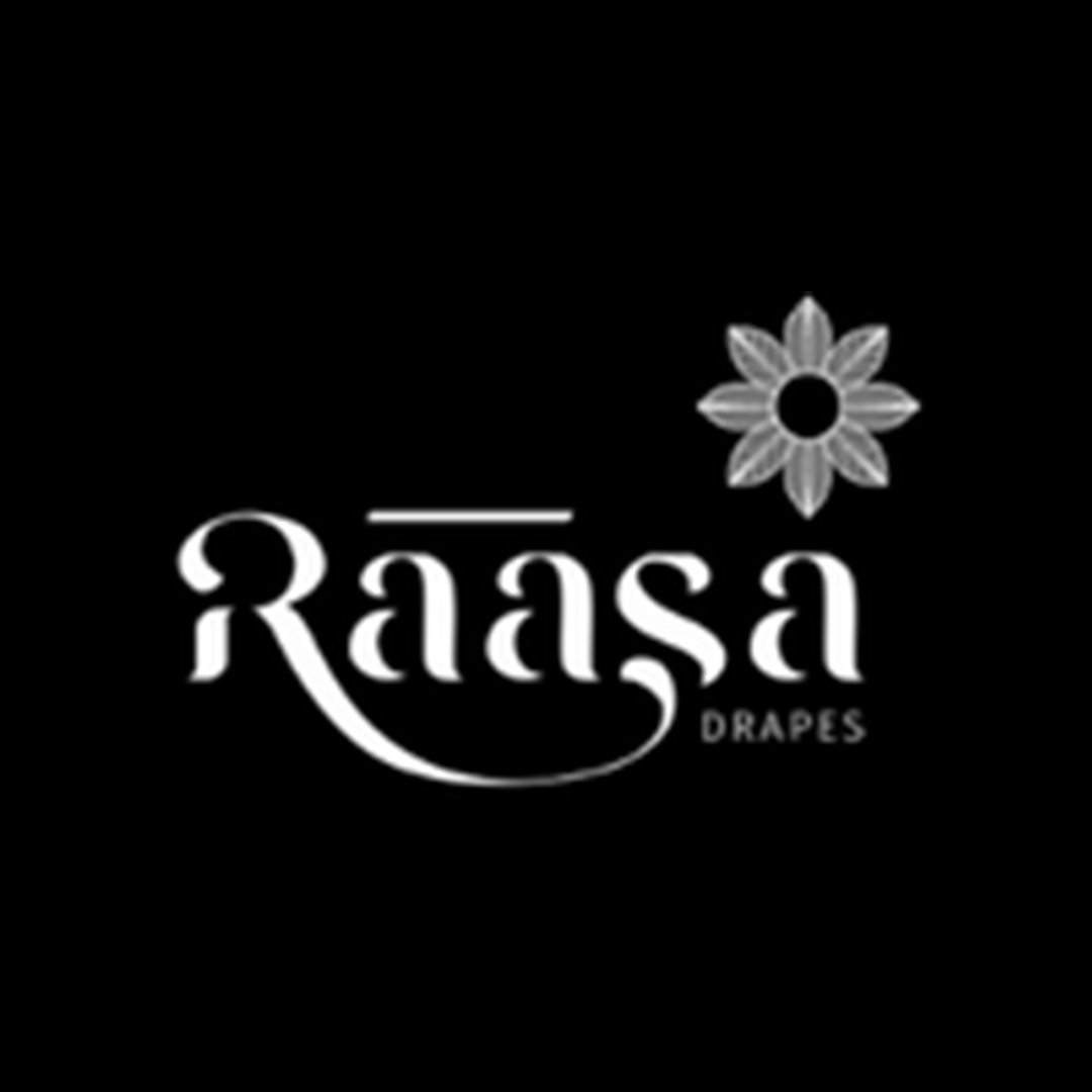 Rassa Drapes logo featuring a sophisticated and elegant design with a combination of traditional and modern elements, representing the brand's identity.